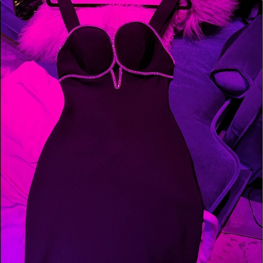 Akira Take the Plunge Bandage Dress - Picture 5 of 5